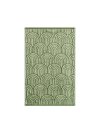 CAWÖ | Gästetuch 30x50cm MAISON Gold | dunkelgrün